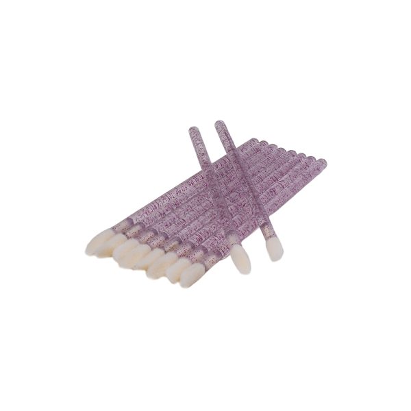 Lip brushes glitter