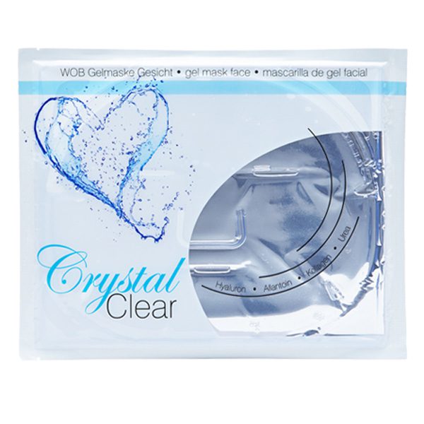 Gel masks Crystal Clear Face 1τμχ