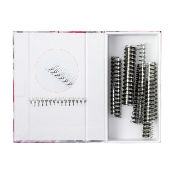 Rapid fans 3D Έτοιμα τουφάκια (1200fans) C, D curl mix 8-15mm