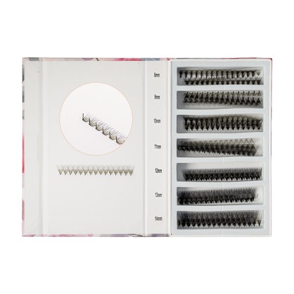 Rapid fans 6D Έτοιμα τουφάκια (1200 fans) L curl μεμονωμένα