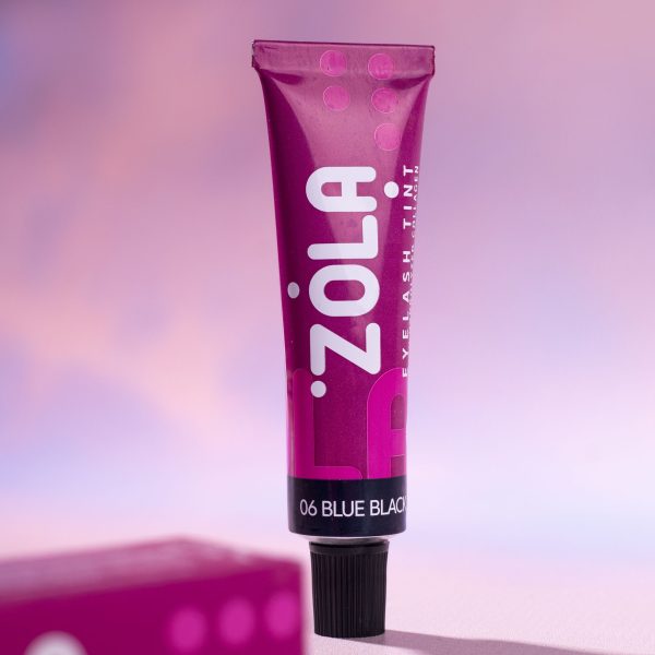 Zola Eyelash Tint with collagen 06 Blue Black 15ml.