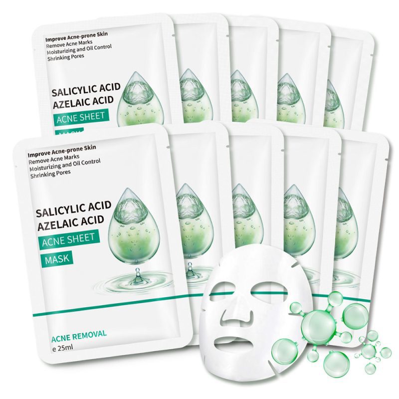 MOOYAM - Salycilic & Azelaic Acid Sheet Masks (10 pcs)