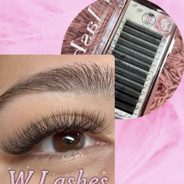 W Εξτένσιον βλεφαρίδες 0,07 μεμονωμένα νούμερα & Mix (8-15mm) C, D