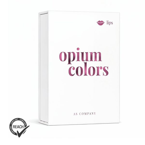LIP SET-OPIUM COLORS(ORGANIC,6pcs/6ml)