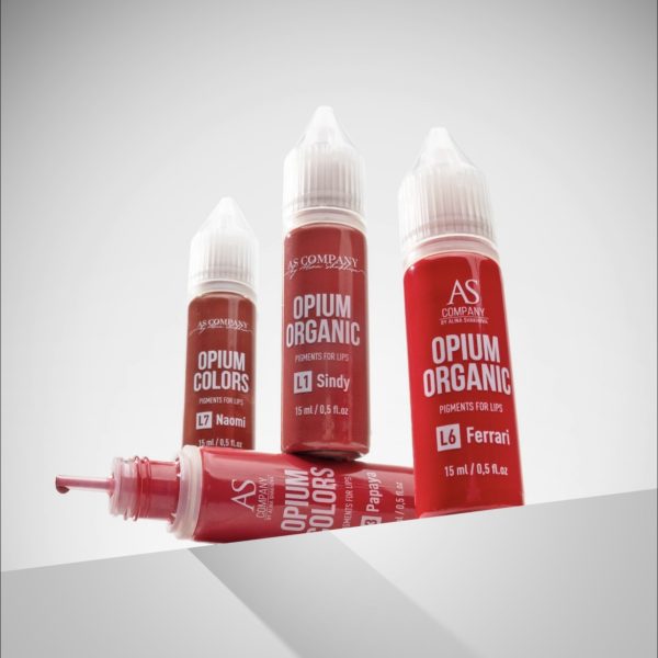 PMU LIP PIGMENTS-OPIUM COLORS(AS COMPANY 6ml)