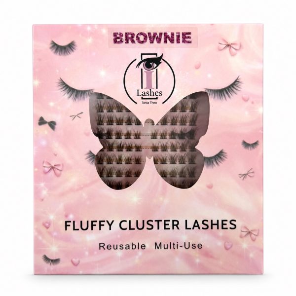 DIY Clusters Lashes – BROWNIE