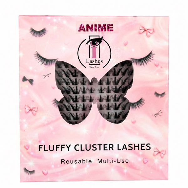 DIY Clusters Lashes - ANIME
