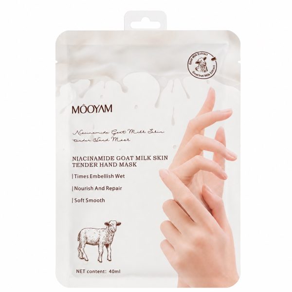 MOOYAM Niacinamide Goat Milk Skin Tender Hand Mask