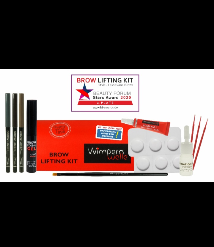 Full set Brow lifting and tinting and lamination Kit (Wimpernwelle)