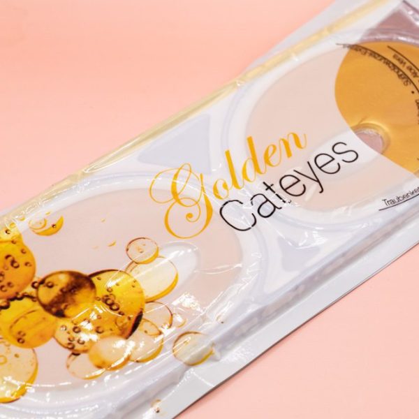 Gel masks Golden Cateyes 1τμχ