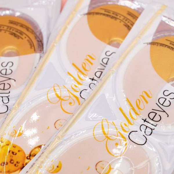 Gel masks Golden Cateyes 8τμχ