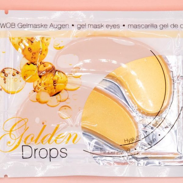 Gel masks Golden Drops 1τμχ
