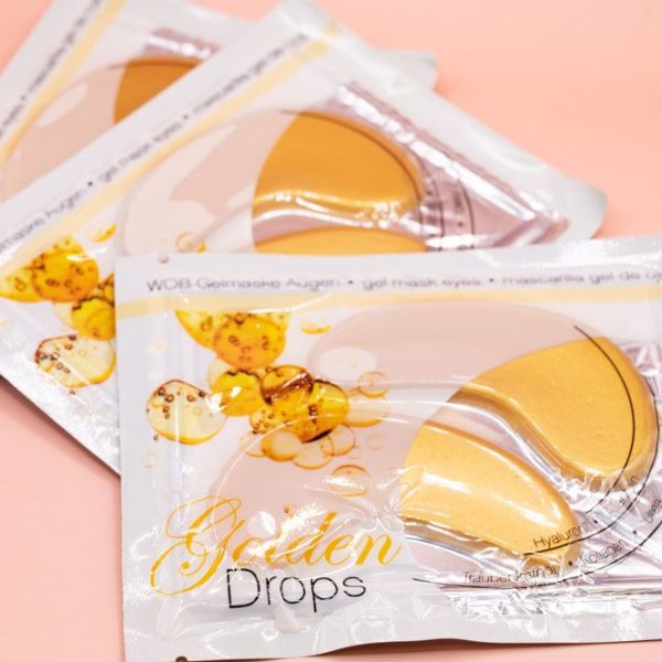 Gel masks Golden Drops 8τμχ