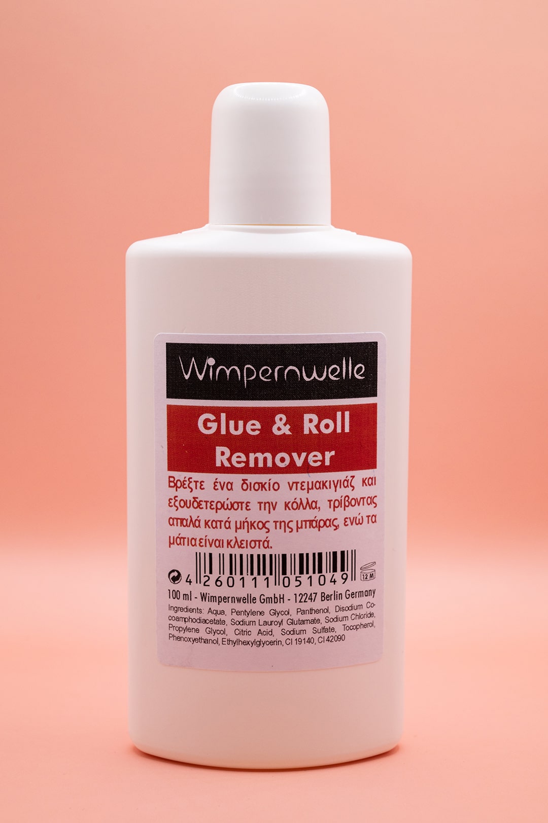 Glue and roll remover solution