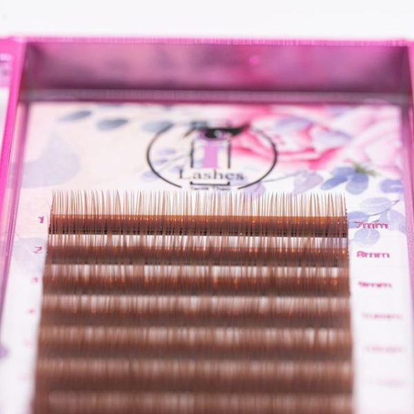 Εξτένσιον Βλεφαρίδες Light Brown 0,15 mix 7-15mm
