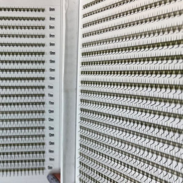Premium XXL Ετοιμα τουφάκια 40 σειρών 3D L curl (1200fans) (μεμονωμένα)