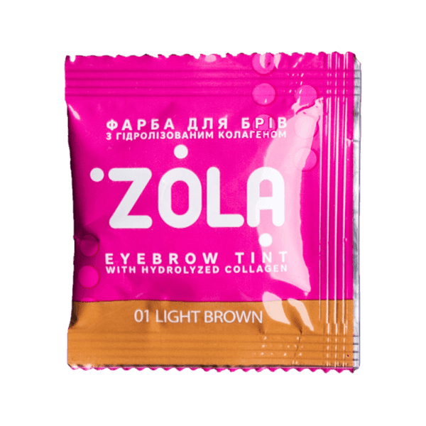 Eyebrow tint with Collagen 01 Light Brown 5ml