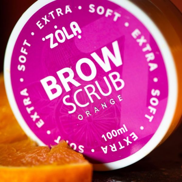 Eyebrow Scrub Extra Soft Orange 100ml Zola