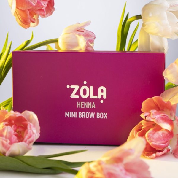 Henna mini Box 5gr & Eyebrow Oil 15ml Zola