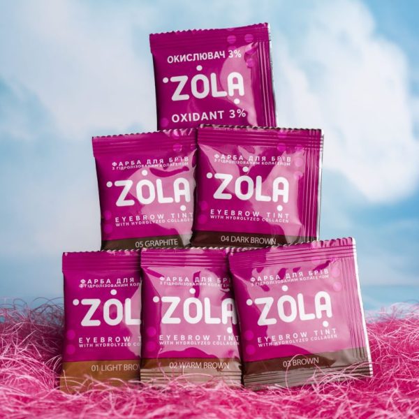 Σετ βαφών με κολλαγόνο 5ml & οξυζενέ 5ml 3% Zola