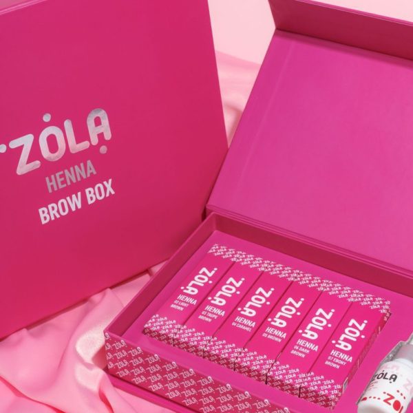 Henna Box 10gr & Eyebrow Oil 15ml Zola